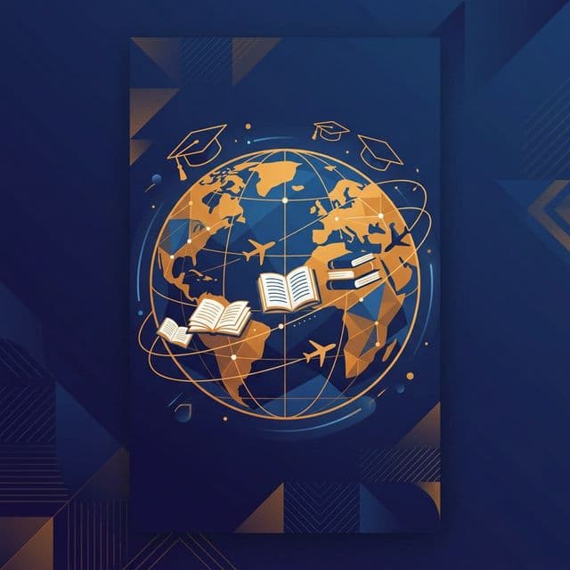 Education abroad illustration